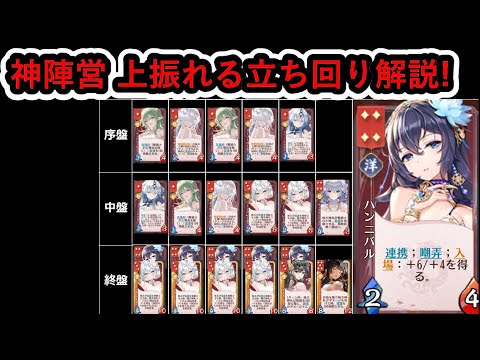 【運命の絵札】神陣営上振れる立ち回り解説！#ランカー解説#放置少女#つくし#放置少女パートナークリエイター