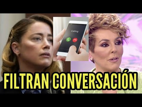FILTRAN CONVERSACIÓN entre Amber Heard y Rocío Carrasco (parodia)