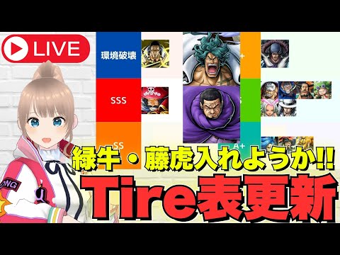 【Tire表更新】緑牛・藤虎参戦で結構環境変わったよな‼️😆✨【バウンティラッシュ】