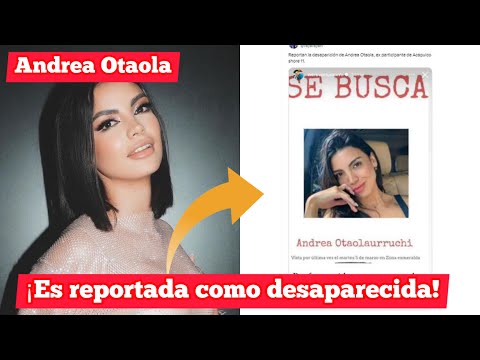 ¡Andrea Otaola es reportada como desaparecida! #MTVAcashore #Acapulcoshore