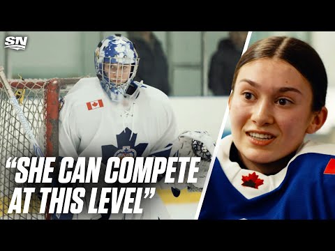 The Girl Playing Goalie For A Legendary Boys Hockey Club
