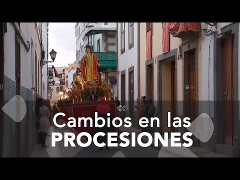 Cambios en las procesiones de Semana Santa en Las Palmas de Gran Canaria