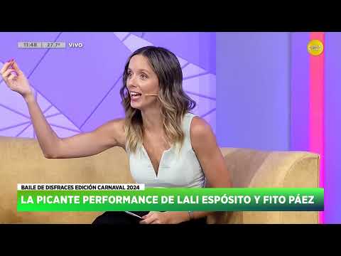 La picante performance de Lali Espósito y Fito Páez ? HNT con Nacho Goano ? 19-02-24