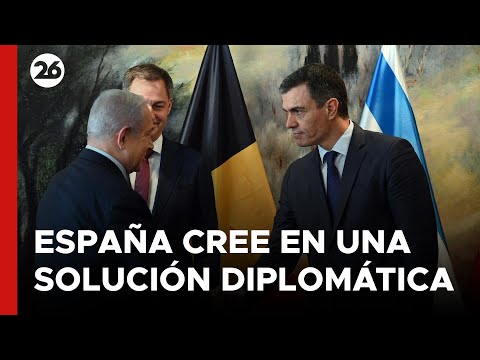 ESPAÑA | Pedro Sánchez no descarta medidas diplomáticas contra Israel