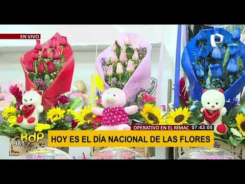 Realizan operativo contra vendedores informales en Mercado de Flores en el Rímac