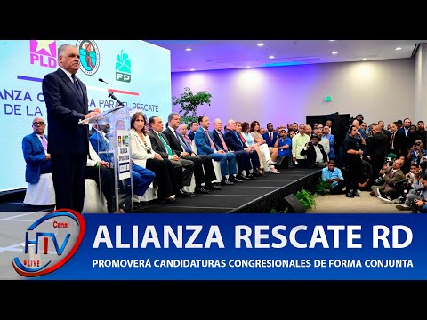 Alianza Rescate RD promoverá candidaturas congresionales de forma conjunta