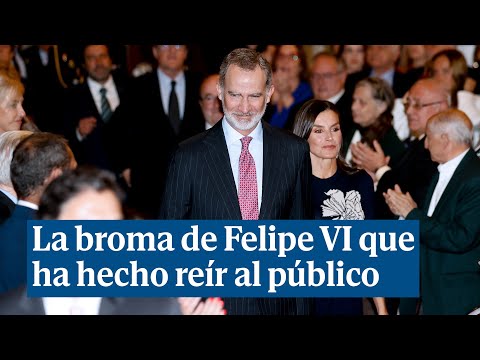 La broma del Rey Felipe VI que ha hecho reír a todo el Ateneo de Madrid