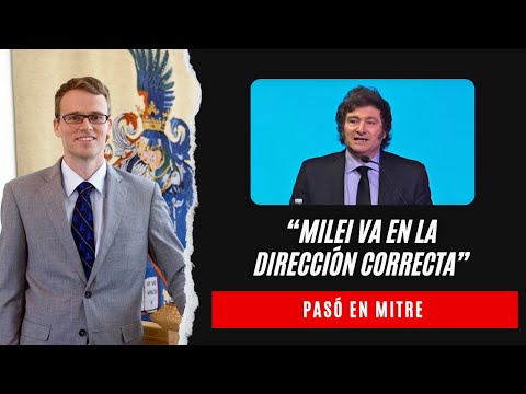 Philipp Bagus elogió a Javier Milei tras su discurso: “Va en la dirección correcta”