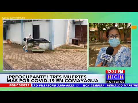 Tres decesos por #Covid19 registró el hospital de Comayagua el fin de semana