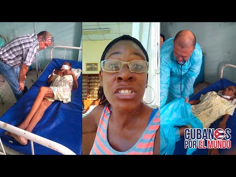 Cubana tuvo que parapetarse para evitar que su tía muriera en condiciones infrahumanas en hospital