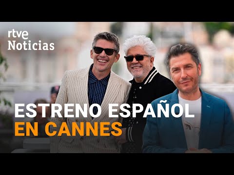 CANNES: ALMODÓVAR presenta, junto a ETHAN HAWKE, su nuevo CORTOMETRAJE | RTVE Noticias