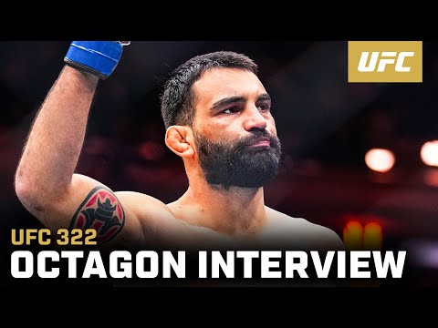 Benoît Saint Denis Octagon Interview | UFC 322