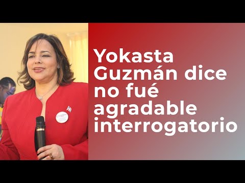 Yokasta Guzmán sobre interrogatorios por caso Inaipi no ha sido nada agradable