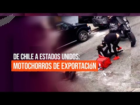 De Chile a Estados Unidos: Motochorros de exportación - #ReportajesT13