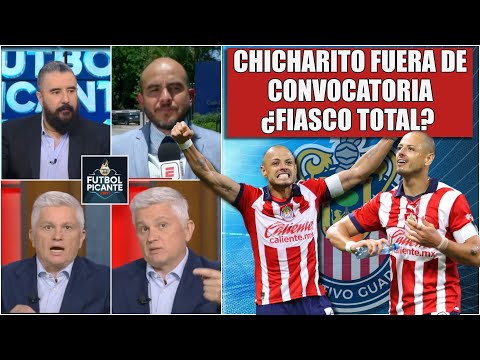 DE NUEVO, CHICHARITO HERNÁNDEZ está FUERA de CONVOCATORIA ¿Gran fiasco de CHIVAS? | Futbol Picante