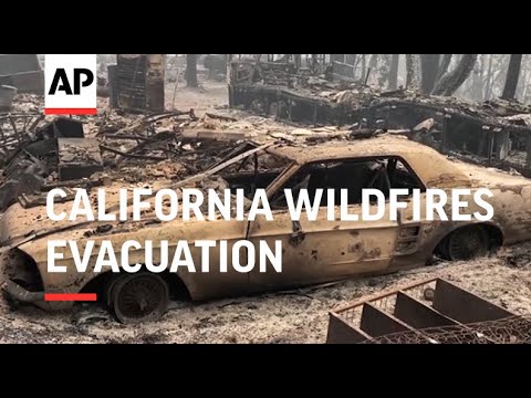 Thousands still evacuated from California wildfires