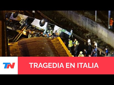 VENECIA: DESBARRANCO FATAL I Al menos 21 muertos y 12 heridos por el accidente que conmueve a Italia