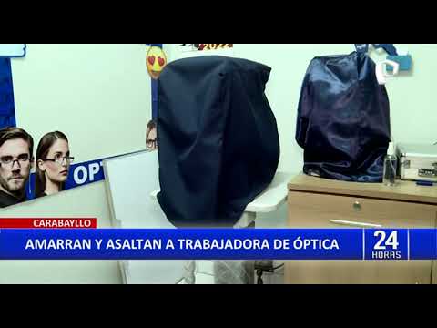 Carabayllo: delincuentes roban consultorio oftalmológico y se llevan laptop y celulares