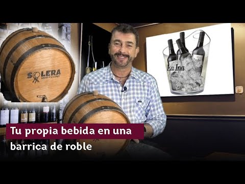 Tu propia bebida en una barrica de roble