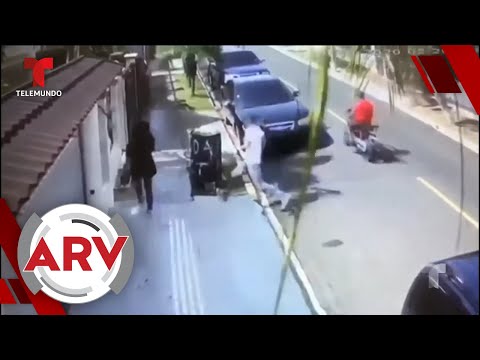 Una mujer se agarra a puños con ladrón que le intentaba robar su cartera | Al Rojo Vivo | Telemundo