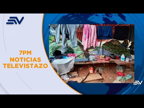 Fuerzas Armadas detecta un campamento de grupo ilegal en Orellana | Televistazo | Ecuavisa
