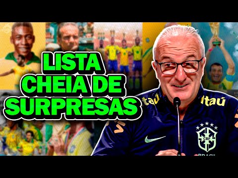 MUITAS NOVIDADES na Convocação da Seleção Brasileira