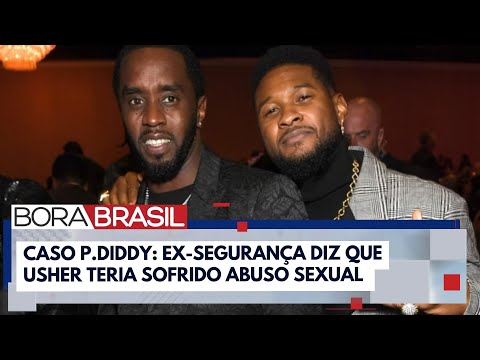 Ex-segurança diz que Usher teria sofrido abuso sexual quando morou com Diddy | Bora Brasil