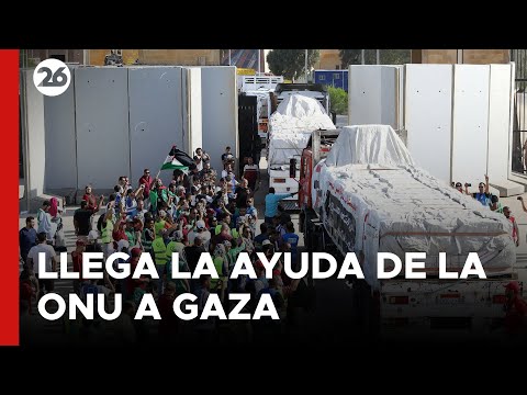 MEDIO ORIENTE | Israel anuncia el ingreso de ayuda de la ONU a Gaza