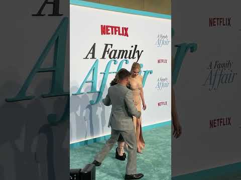 #Zac Efron, #Nicole Kidman y #Joey King en la alfombra roja #shorts