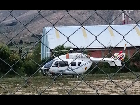 Helicóptero que trasladaba al presidente Arce no sufrió ningún percance