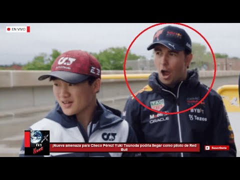 ¡Nueva amenaza para Checo Pérez! Yuki Tsunoda podría llegar como piloto de Red Bull