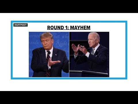 Premier débat télévisé Trump/Biden: Un pugilat