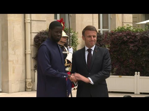 Le président sénégalais Bassirou Diomaye Faye reçu à l'Elysée | AFP Images