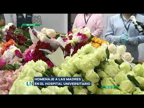 Homenaje a las madres trabajadoras del Hospital Universitario de Guayaquil