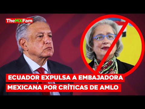 Tensión Política: Ecuador Declara Non Grata a Raquel Serur Tras Comentarios de AMLO | TheMXFam