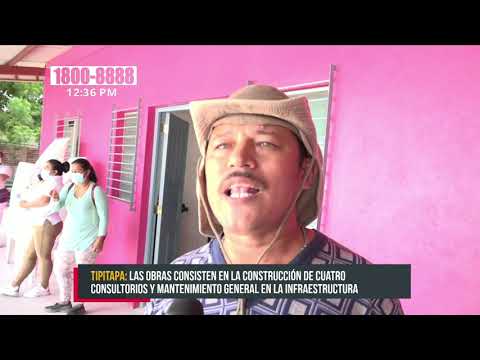 Inauguran ampliación y mejoramiento de puesto médico en Tipitapa - Nicaragua