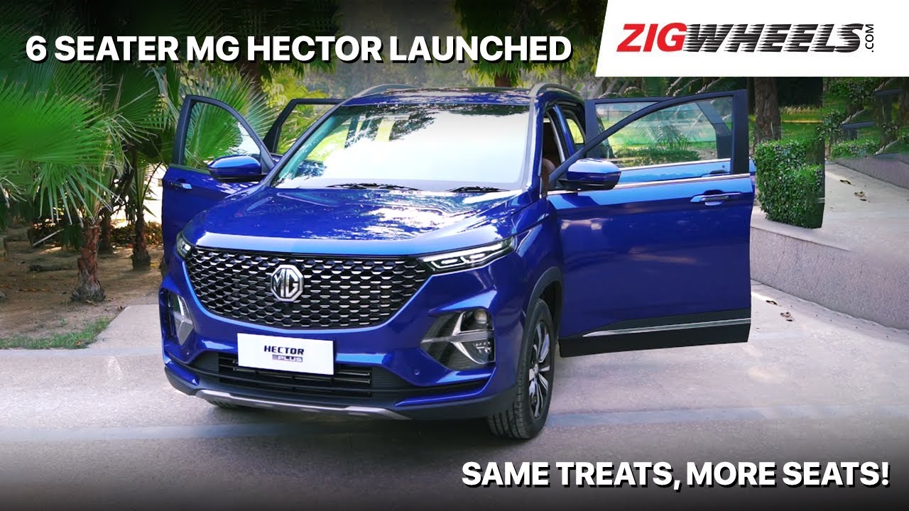 ZigFF: 🚙 MG Hector Plus (6-Seater) | Hector+ Innova Ambitions? | Zigwheels.com