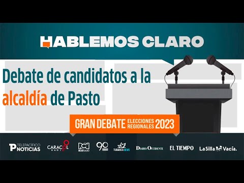 Debate de candidatos a la alcaldía de Pasto | El Tiempo