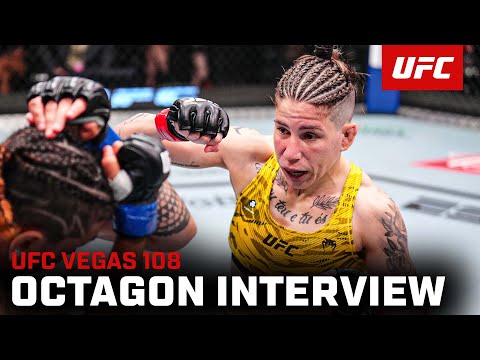 Karol Rosa Octagon Interview | UFC Vegas 108