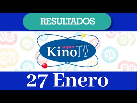 Loteria Super Kino TV resultado de hoy 27 de Enero del 2020
