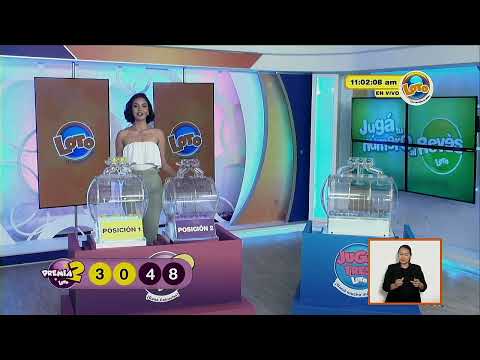 Sorteo LOTO 11:00 a.m. 25 de julio del 2024