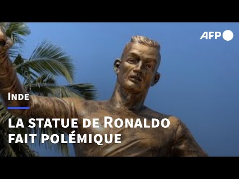 Inde: une statue de Cristiano Ronaldo fait polémique à Goa | AFP