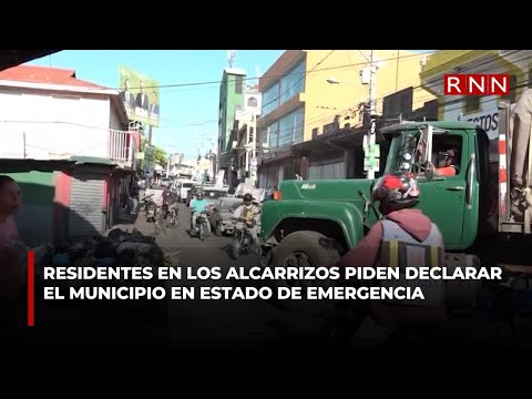 Residentes en Los Alcarrizos piden declarar el municipio en estado de emergencia