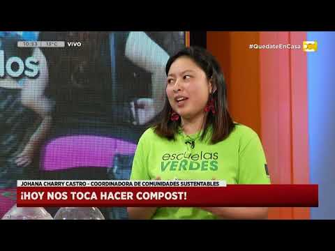 Cómo hacer Compost con Johana Charry Catro en Hoy Nos Toca a las Diez