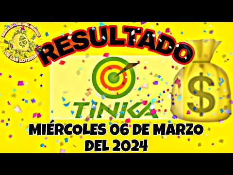 RESULTADO TINKA DEL MIÉRCOLES 06 DE MA