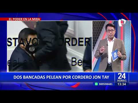 Acción Popular anuncia a Luis Cordero Jon Tay como nuevo integrante de su bancada
