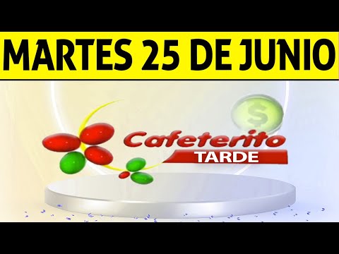 Resultado de CAFETERITO TARDE del Martes 25 de Junio de 2024  CHANCE