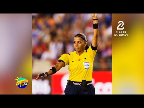 Tatiana Guzmán es la arbitro nicaragüense en el Mundial Femenino