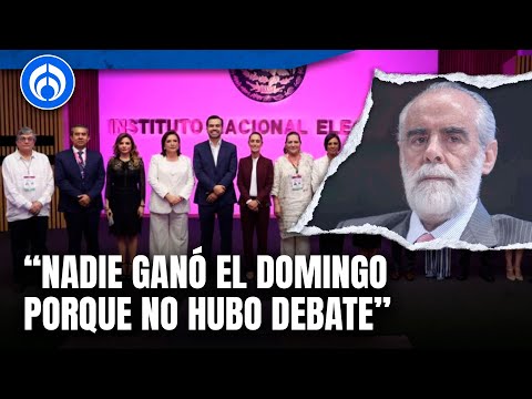 Los debates deben ser entre dos, tres o más resulta en una masacote de propuestas: 'Jefe' Diego