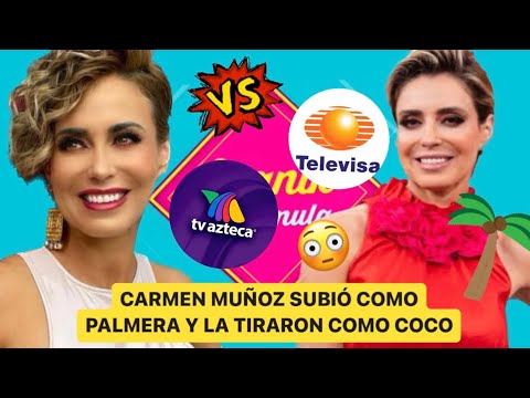 CARMEN MUÑOZ SUBIÓ COMO PALMERA Y LA TIRARON COMO COCO | Programa 27 de febrero 2023